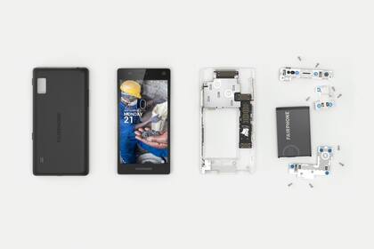 El Fairphone 2 se puede desarmar casi por completo