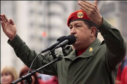 El fallecido presidente venezolano, Hugo Chávez