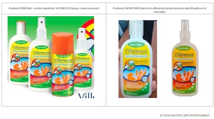 El falso repelente para mosquitos en formato crema de la marca "Villeneuve"