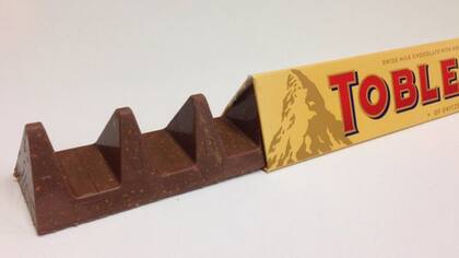 El famoso chocolate ahora viene con un hueco mucho mayor entre sus pirámides