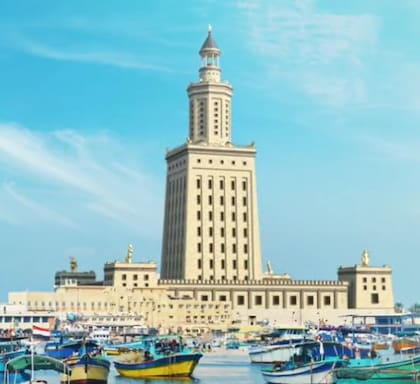 El Faro de Alejandría fue encargado por Ptolomeo I