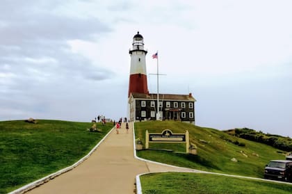 El faro de Montauk, Long Island, EE.UU.