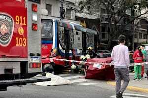 El fatal accidente en Bulnes y Las Heras. Foto: X