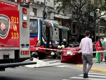 El fatal accidente en Bulnes y Las Heras. Foto: X