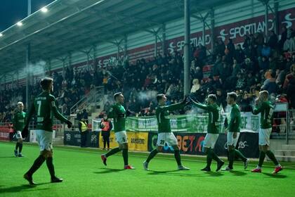 FC Flora, el último campeón de la Liga de Estonia juega su partido el miércoles