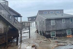 El fenómeno climático que hace que las casas de Carolina del Norte se derrumben