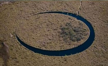 El fenómeno "El Ojo", en el delta, despierta curiosidad
(Foto: captura de pantalla)