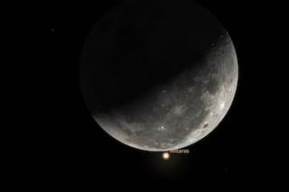 La Luna y el corazón de un enorme escorpión, la perfecta alineación astronómica que se verá hoy