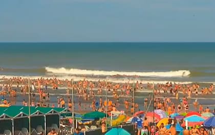 El fenómeno también impacto en otros balnearios, como Mar Chiquita