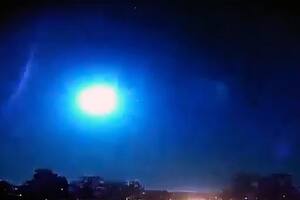 Video: un meteorito explotó e iluminó el cielo de Brasil