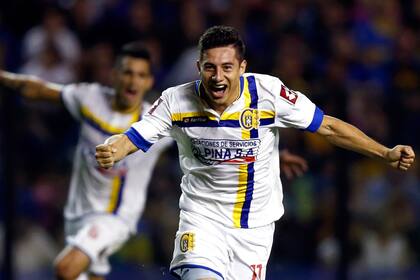 El festejo alocado de Ruiz en la Bombonera