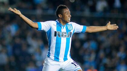 El festejo de Racing