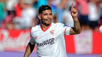 El festejo de Banega