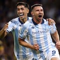 Maravilla Martínez rompió el maleficio, marcó de cabeza y Racing le gana a Boca