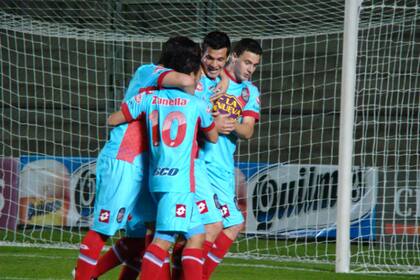 El festejo de Arsenal