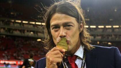 El festejo de Almeyda con el título de Chivas