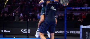 La espectacular definición para ganar la final del Premier Padel desde afuera de la "caja de cristal"