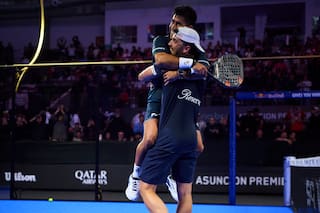 La espectacular definición para ganar la final del Premier Padel desde afuera de la "caja de cristal"
