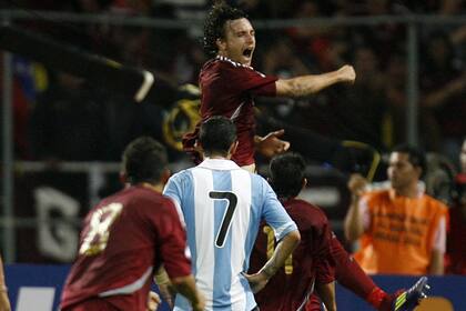 El festejo de Fernando Amorebieta