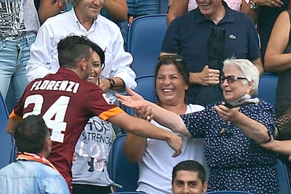 El festejo de Florenzi con su abuela
