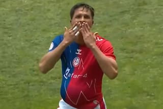 El curioso festejo de Gianluca Simeone dedicado a Eva Bargiela