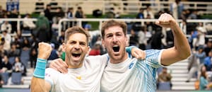 Andreozzi y Gómez no fallaron en el debut, ganaron el dobles y Argentina se adelantó 2-1 ante Corea
