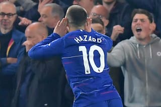 El golazo de Eden Hazard y su homenaje al 'Topo Gigio' de Riquelme