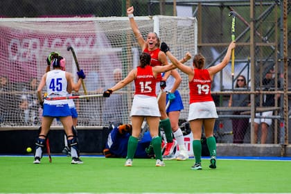 El festejo de Italiano ante las Fortineras