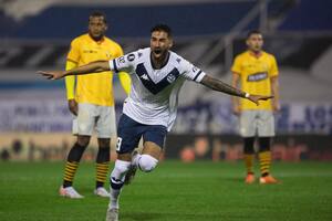 Copa Libertadores. Vélez golpeó rápido y conservó el 1-0 ante Barcelona