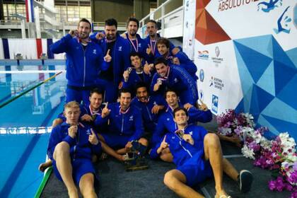 El festejo de la selección argentina en Asunción