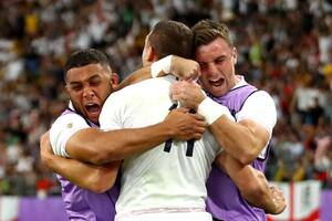 Inglaterra demolió a Australia 40-16 y es semifinalista en el Mundial de rugby