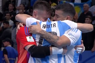 Argentina venció a Francia por 3 a 2 y definirá el Mundial de futsal frente a Brasil