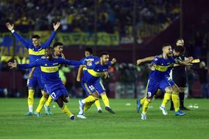 Boca venció por penales a Racing y es el primer finalista de la Copa de la Liga