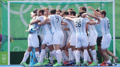 El festejo de los Leones tras el histórico triunfo