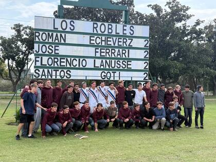 El festejo de Los Robles Amarillo