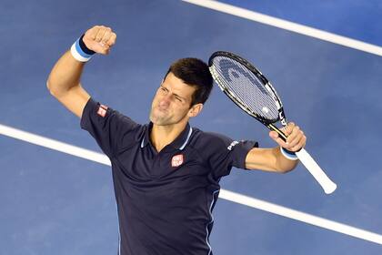 El festejo de Nole a puño cerrado