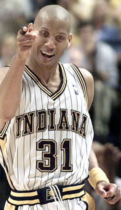 Reggie Miller, el basquetbolista más identificado con Indiana Pacers