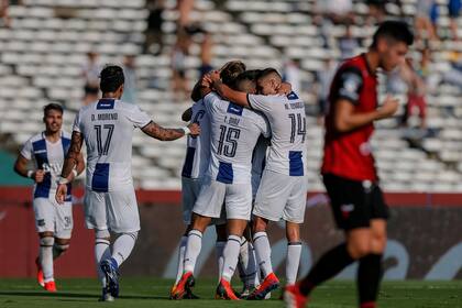 El festejo de Talleres, ante Colón