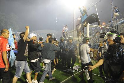 El festejo del pueblo de Temperley