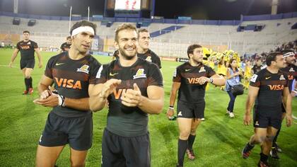 El festejo en el final