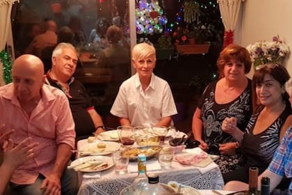 El festejo en la casa de Diana Aruj