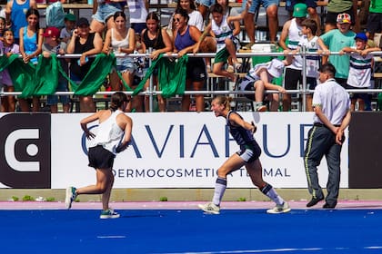 El festejo en los penales de las chicas de San Fernando