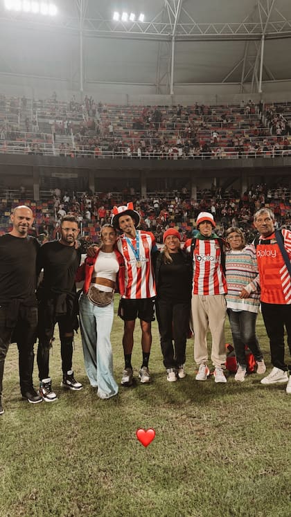 El festejo familiar de José Sosa con la presencia de Cami Homs