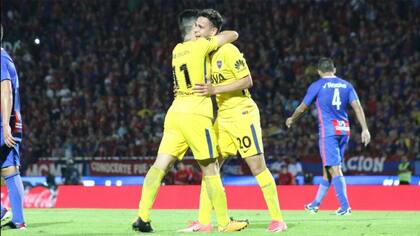 El festejo final de Boca