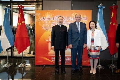 El festejo por el 76° aniversario de la República Popular China