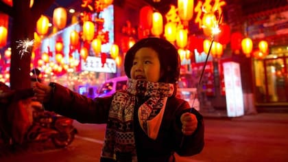 El festival de linternas es uno de los momentos culminantes de la celebración del Año Nuevo en China