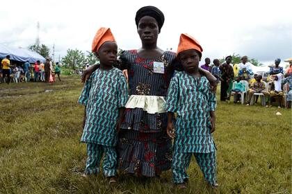 El festival en Igbo Ora en honor a los gemelos