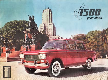 El Fiat 1500 comenzó a producirse en el país en 1963 y se convirtió rápidamente en un clásico