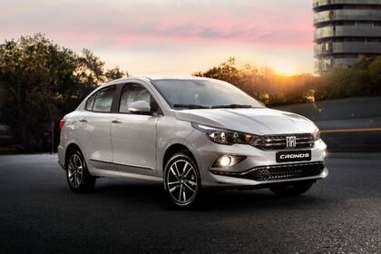 El Fiat Cronos mantiene el liderazgo en ventas