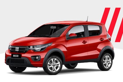 El Fiat Mobi se ubica en el segundo lugar del ranking de los más económicos con un valor de venta al público de $27.070.000